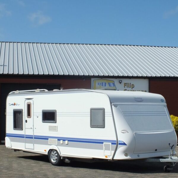 HOBBY De luxe Easy 560 KMFe bj.2006, met MOVER, VOORTENT, EXTRA BREED