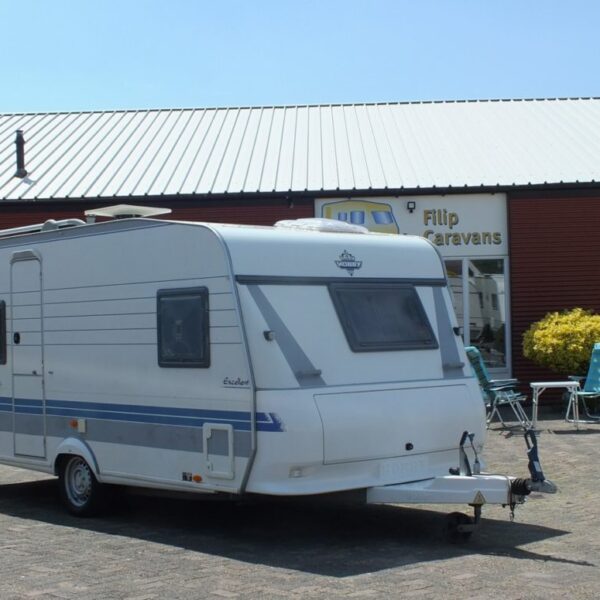 HOBBY Excellent Easy 460 UFE bj.2001, FRANS BED, VOORTENT