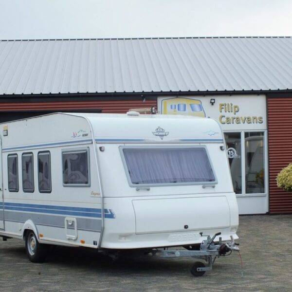 HOBBY Elegance 495 TQM bj.95, VOORTENT EXTRA DIEP en luifel