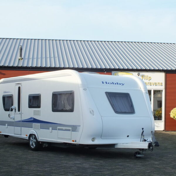 HOBBY Prestige 560 UL bj.2010, TRUMA MOVER, DOMETIC AIRCO en VOORTENT