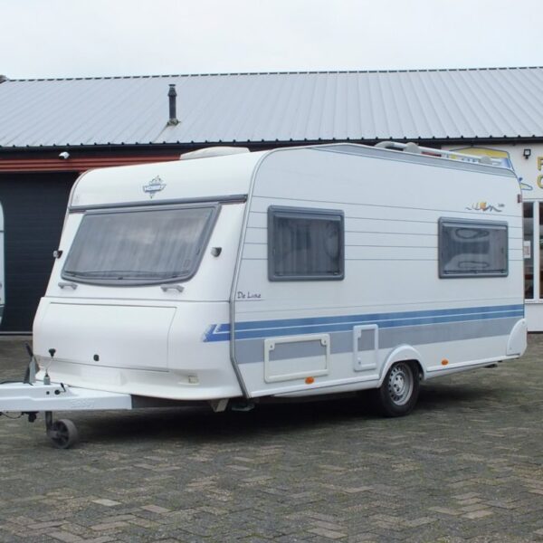 HOBBY De luxe Easy 440 SF bj.2002, TOP STAAT, met VOORTENT