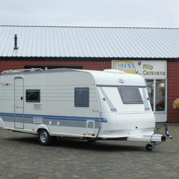 HOBBY De Luxe 500 KMFE bj.2001, met BRAND VOORTENT