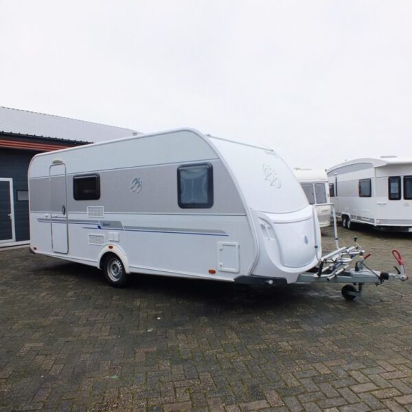 KNAUS SPORT 500 FSK, bj. 2011, 6 pers, voortent, bankairco