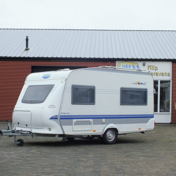 HOBBY de luxe easy bj.2003, met MOVER, VOORTENT, LUIFEL