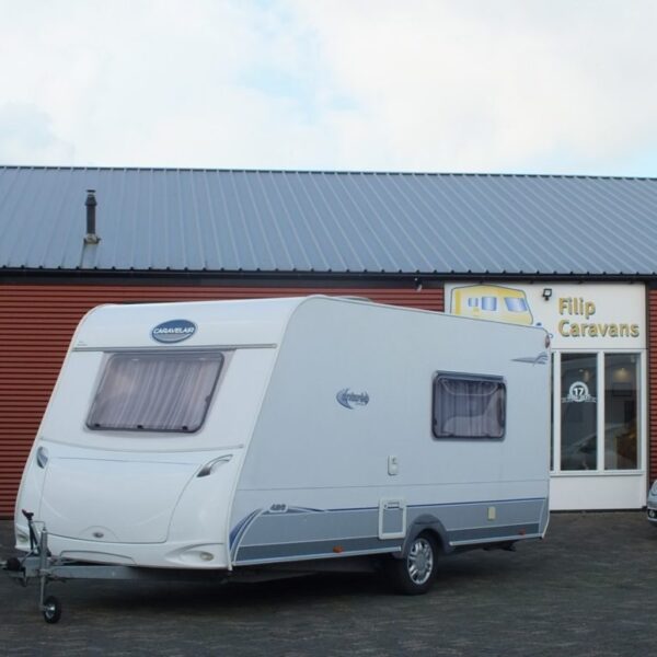 CARAVELAIR ANTARES bj.2008, TOP STAAT, 6 SLAAPPLAATSEN, VOORTENT LUIFEL