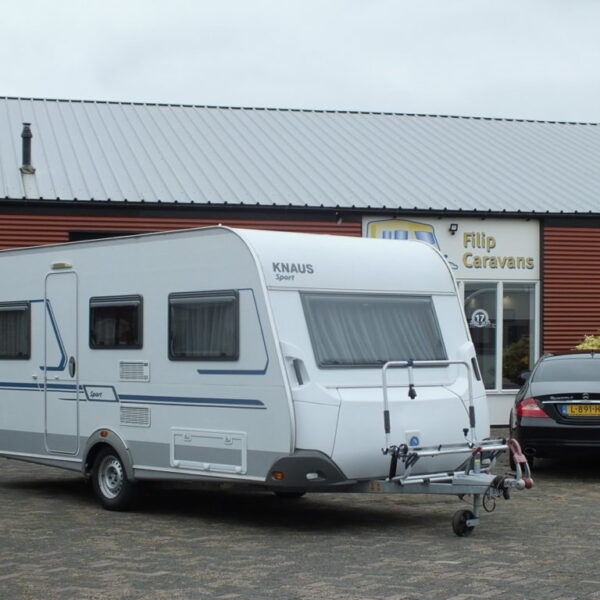 KNAUS Sport 450 bj.2009 NIEUWSTAAT, MOVER, VOORTENT, UITBOUW