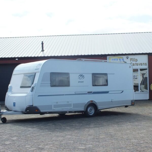 KNAUS Sport 500 FDK bj.2007 MOVER, VOORTENT, 7 SLAAPPLAATSEN