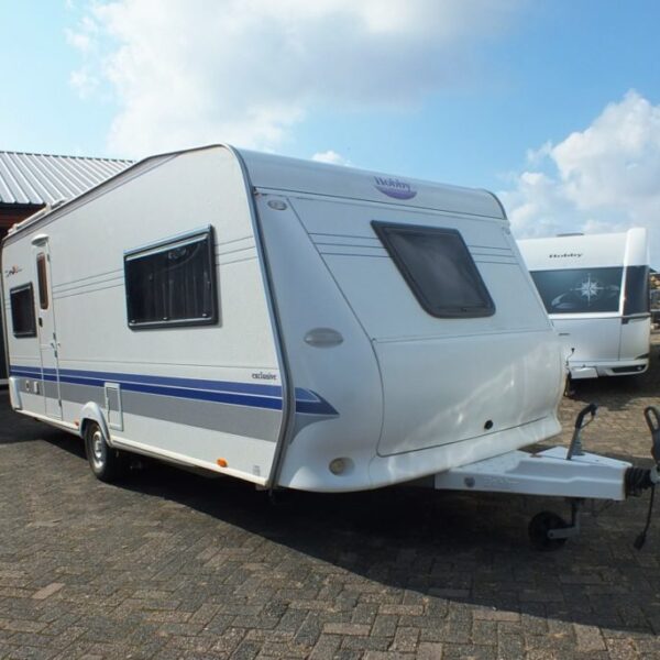 Hobby Exclusive 560 bj.2005 MET MOVER, VOORTENT en QUEENSBED