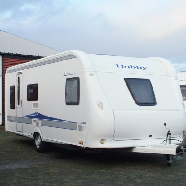 HOBBY De Luxe 560 KMFE bj.2010, 6 SLAAPPLAATSEN, VOORTENT