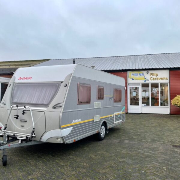 Dethleffs Camper Lifestyle FRANSBED RONDZIT bj.2007,Met MOVER en DOUCHE