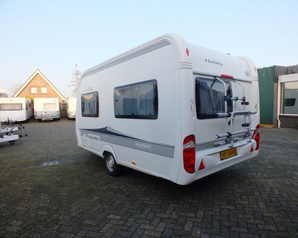 Hobby Excellent 410 SFE Bj 2011 Met Mover Fransbed Voortent Filip Caravans