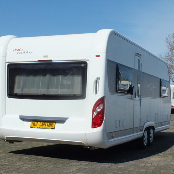 HOBBY Prestige 620 CL bj.2016, met AIRCO, 2 APARTE BEDDEN, ZAKLUIFEL