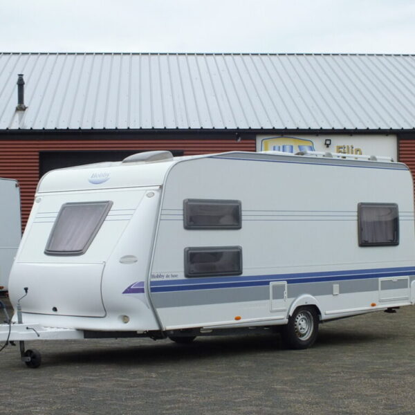 HOBBY De Luxe 540 UK bj.2007, met KINDERKAMER, VOORTENT