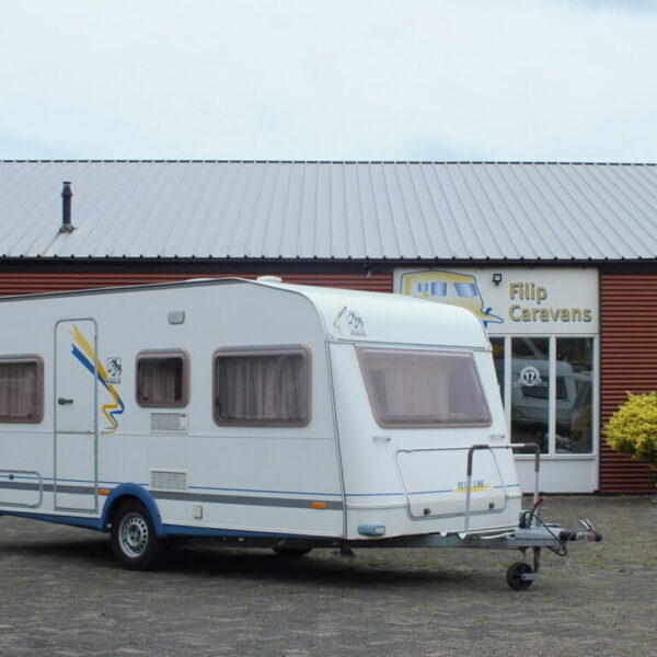 KNAUS Blue Line 450 TK bj.2001, STAPELBED, VOORTENT, LUIFEL