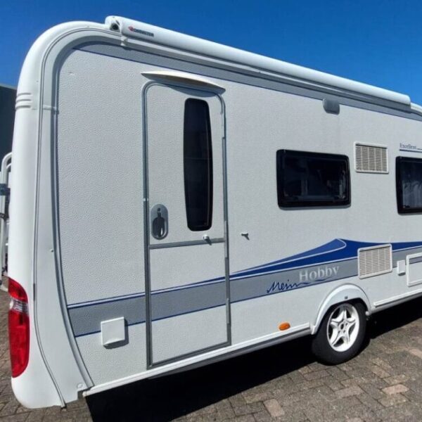 Hobby Excellent 440 SF bj.2009, AIRCO, VOORTENT en MOVER!!!