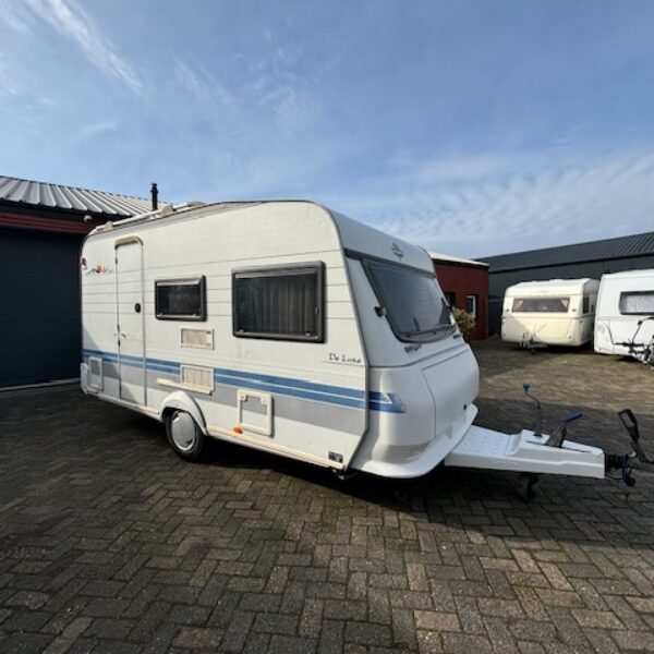 Hobby De Luxe 400 SF bj.2000 met VOORTENT en UITBOUW